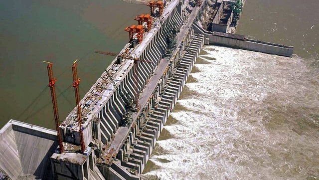 Damm in China. Damm in China.