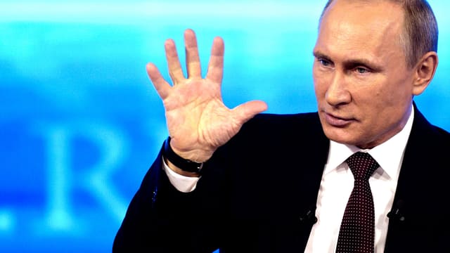 Russlands Präsident Wladimir Putin. Russlands Präsident Wladimir Putin.