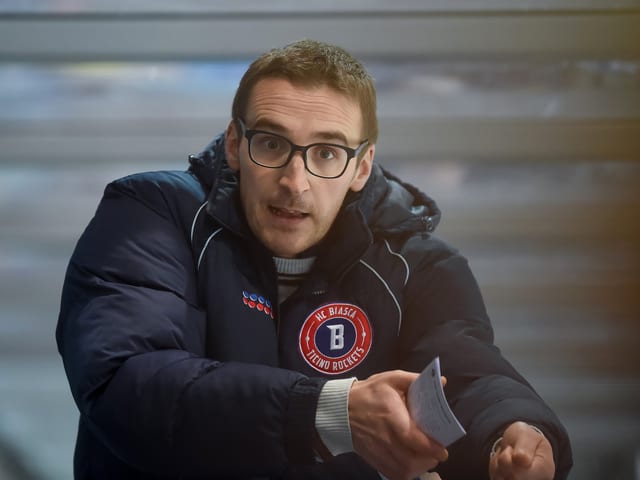 Luca Cereda mit Brille