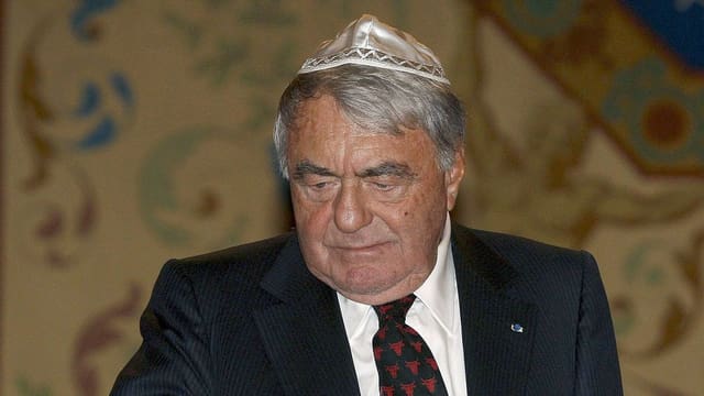 Lanzmann mit Kippa Lanzmann mit Kippa