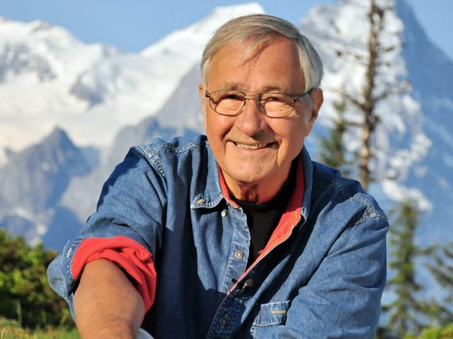 Foto von Professor Nagel in freier Natur Foto von Professor Nagel in freier Natur