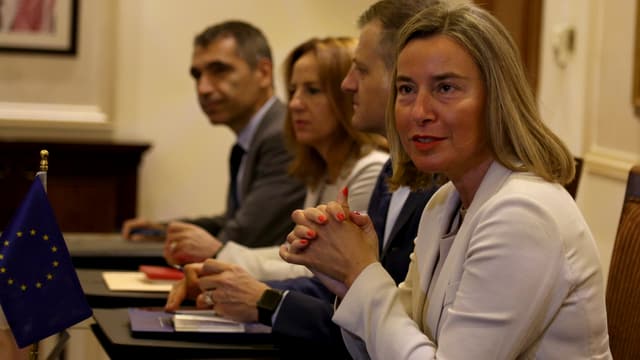 Federica Mogherini. Federica Mogherini.