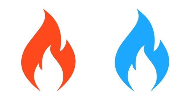 Flammensymbole. Flammensymbole.