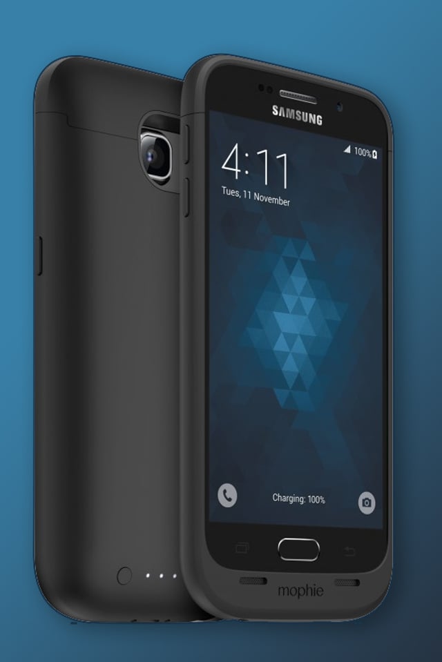 ZWei Samsung Galax S6 Geräte; einmall mit und einmal ohne Hülle. ZWei Samsung Galax S6 Geräte; einmall mit und einmal ohne Hülle.