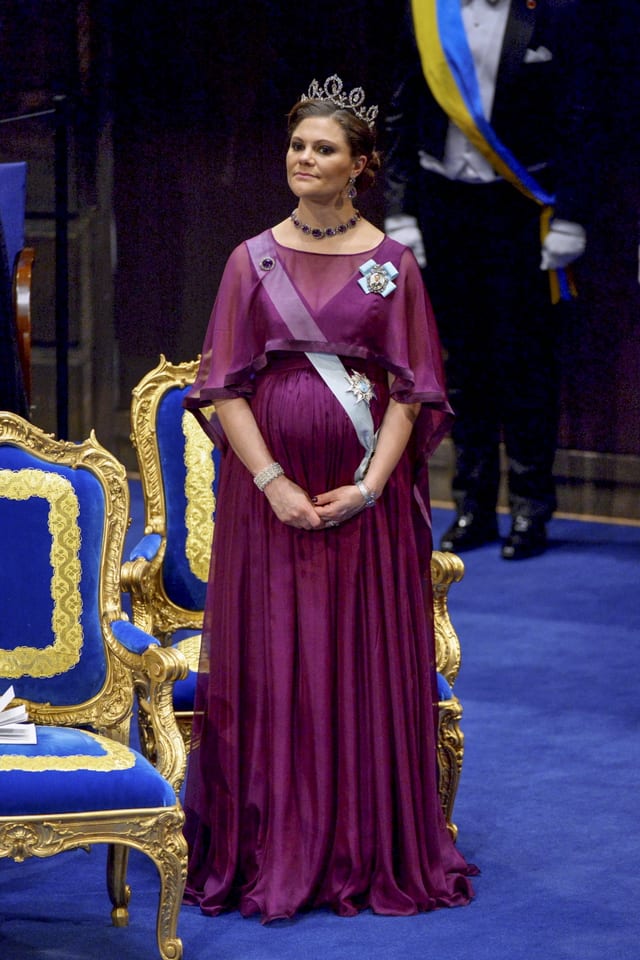 Prinzessin Victoria mit Babybauch Prinzessin Victoria mit Babybauch