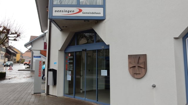 Eingang zum Gemeindehaus Eingang zum Gemeindehaus
