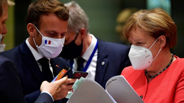 Merkel und Macron Merkel und Macron