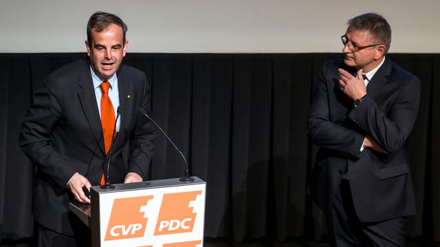 Gerard Pfister e Charles Juillard. Gerard Pfister e Charles Juillard.