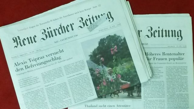 duas gasettas NZZ duas gasettas NZZ
