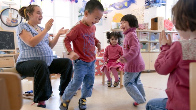Kinder tanzen Kinder tanzen