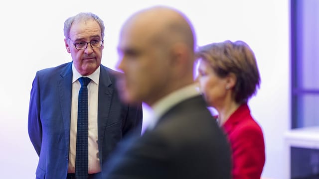 Bundesräte Parmelin, Berset und Sommaruga Bundesräte Parmelin, Berset und Sommaruga
