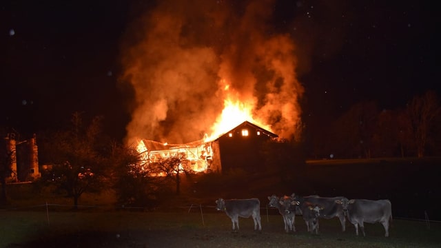 L'incendi a Grüsch L'incendi a Grüsch