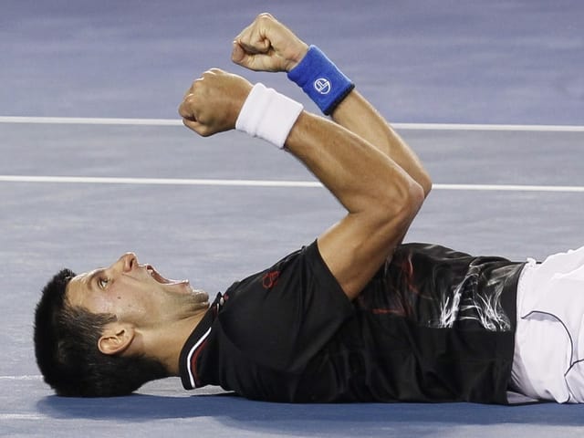 Djokovic in Melbourne 2012