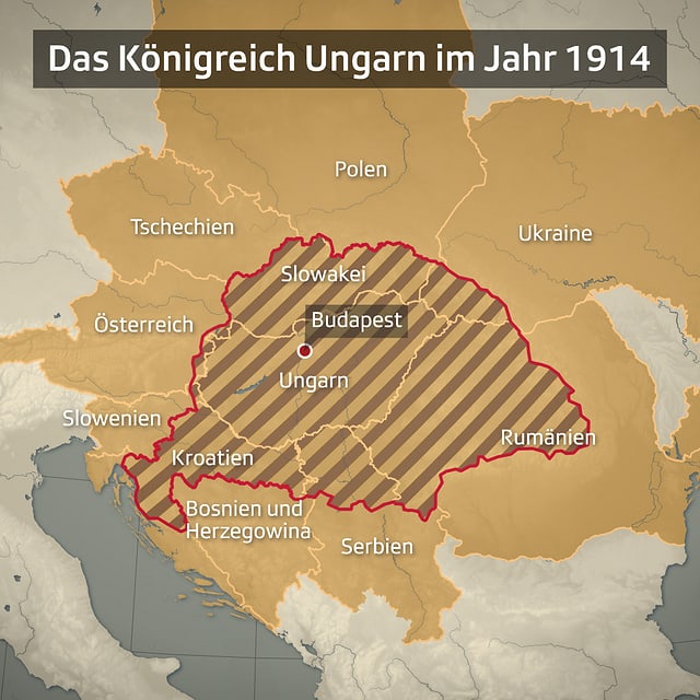 Ungarn-Karte Ungarn-Karte