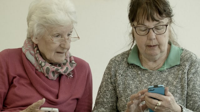Ein Filmstill aus «Digital Immigrants» (Schweiz 2016). Ein Filmstill aus «Digital Immigrants» (Schweiz 2016).