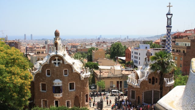 In Barcelona scheint an Auffahrt noch die Sonne, dann wird es wechselhaft. In Barcelona scheint an Auffahrt noch die Sonne, dann wird es wechselhaft.