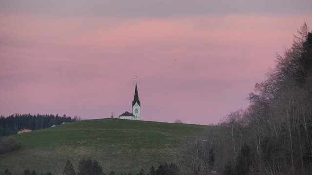 Im Appenzeller Vorderland lagen die Temperaturen am Montagmorgen bei 14 Grad. Im Appenzeller Vorderland lagen die Temperaturen am Montagmorgen bei 14 Grad.