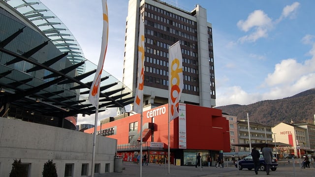 Innenstadt von Grenchen. Innenstadt von Grenchen.