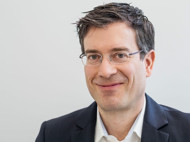 Porträt von Forumsleiter Rafael von Matt. Porträt von Forumsleiter Rafael von Matt.