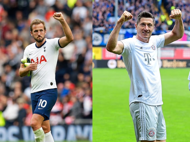 Kane vs. Lewandowski. Kane vs. Lewandowski.