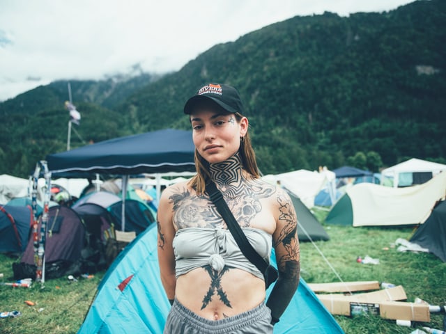 Festivalbesucher Festivalbesucher