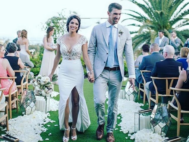 Michael Phelps und Nicole Johnson Michael Phelps und Nicole Johnson
