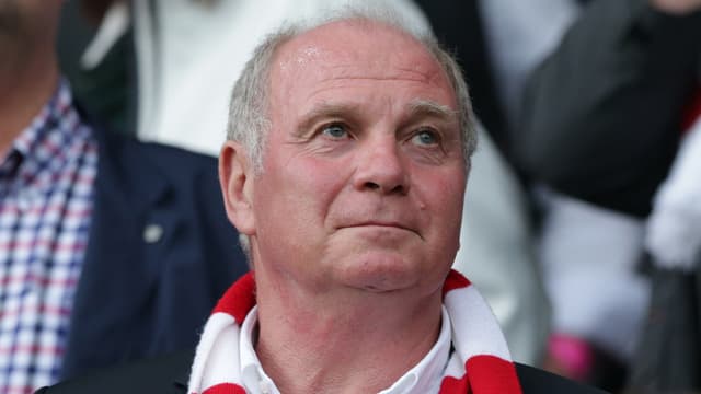 Uli Hoeness, Präsident des FC Bayern München, im Porträt Uli Hoeness, Präsident des FC Bayern München, im Porträt