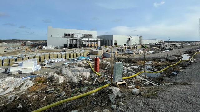 Baustelle Batteriefabrik Baustelle Batteriefabrik