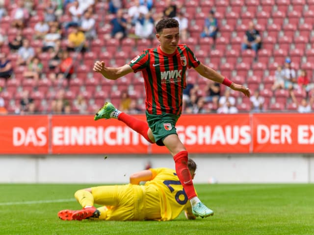 Ruben Vargas bei einem Spiel