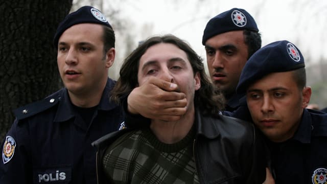 Demonstrant in Ankara Demonstrant in Ankara