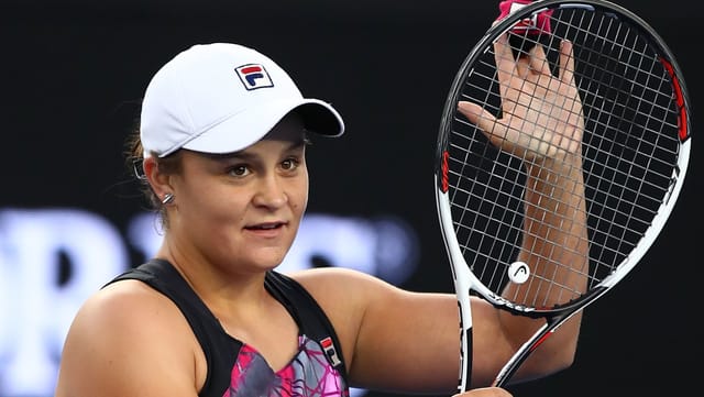 Ash Barty. Ash Barty.