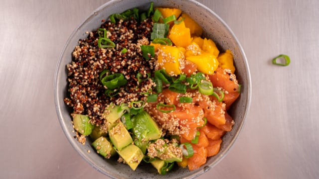 La Buddha bowl finida La Buddha bowl finida