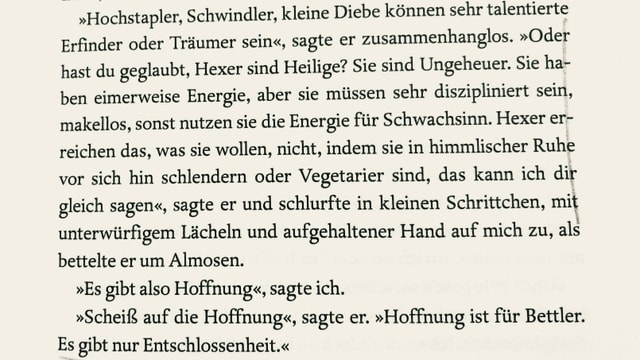 Foto von Seite 87 aus Zaia Alexanders Roman «Erdbebenwetter» Foto von Seite 87 aus Zaia Alexanders Roman «Erdbebenwetter»