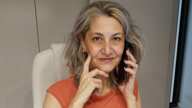 Conxa Borrell, Prostituierte, Sexualtherapeutin. Conxa Borrell, Prostituierte, Sexualtherapeutin.