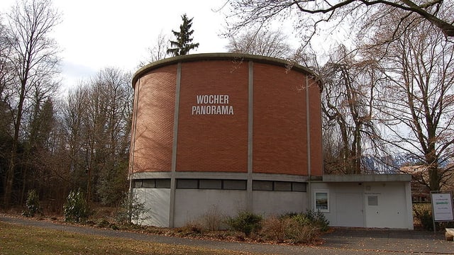 Das Wocher-Panorama in Thun von aussen Das Wocher-Panorama in Thun von aussen