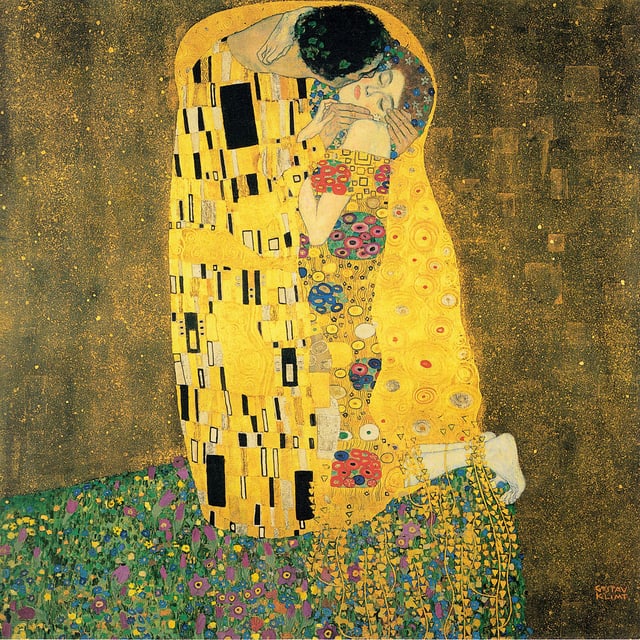 «Der Kuss» Gemälde Gustav Klimt «Der Kuss» Gemälde Gustav Klimt
