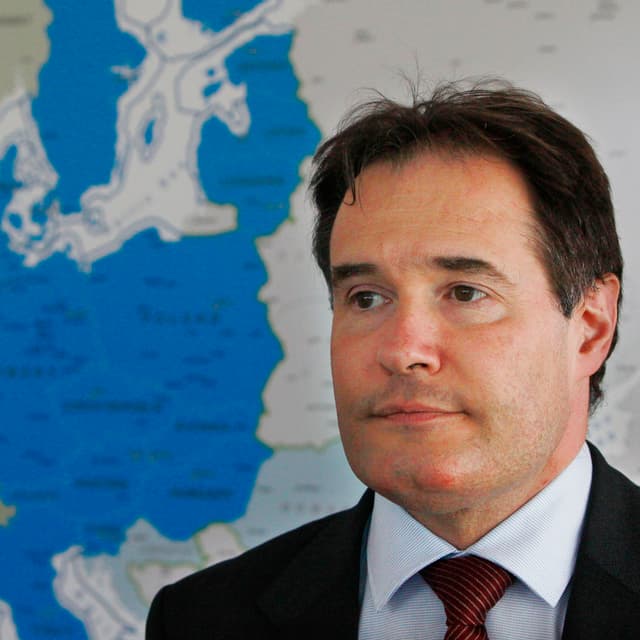 Fabrice Leggeri, Exekutivdirektor von Frontex. Fabrice Leggeri, Exekutivdirektor von Frontex.