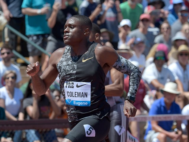 Christian Coleman. Christian Coleman.