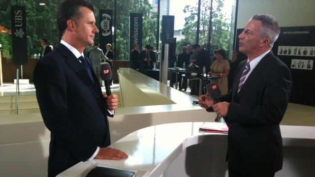 Reto Lipp im Gespräch mit Philipp Hildebrand. Reto Lipp im Gespräch mit Philipp Hildebrand.