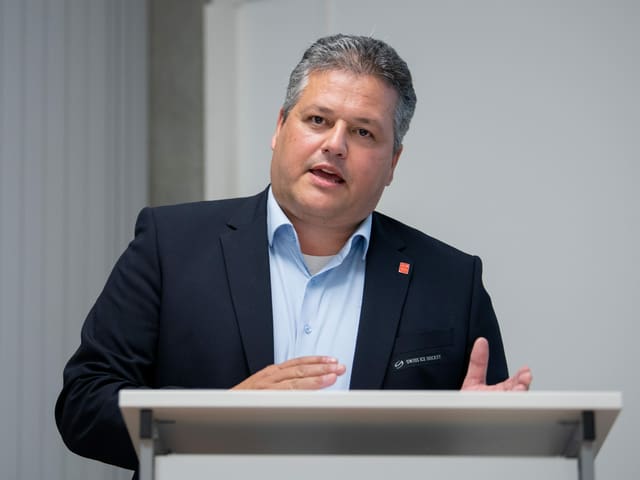 Regio-League-Direktor Paolo Angeloni. Regio-League-Direktor Paolo Angeloni.