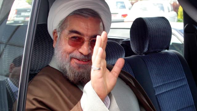 Der iranische Präsident Hassan Rohani. Der iranische Präsident Hassan Rohani.
