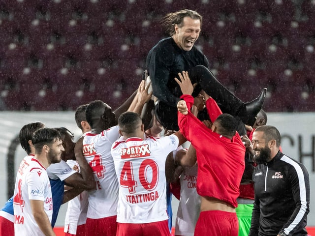 Sion-Trainer Paolo Tramezzani. Sion-Trainer Paolo Tramezzani.