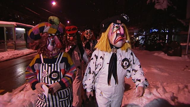 Viel Schnee an der Basler Fasnacht 2006. Viel Schnee an der Basler Fasnacht 2006.