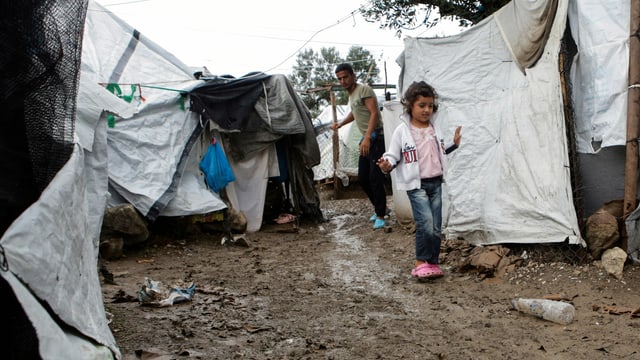 Schwierige Zustände im Flüchtlingslager Moria auf Lesbos