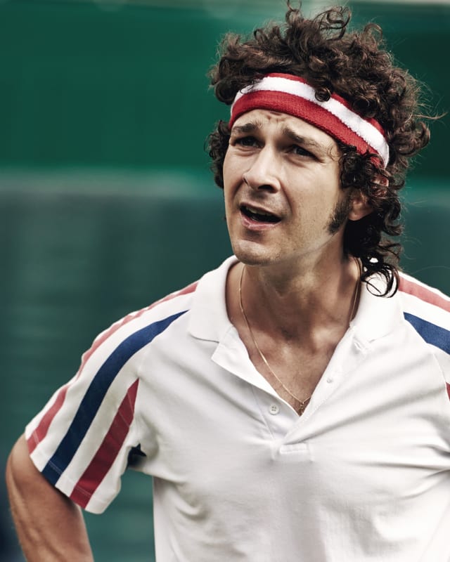 Meckerziege John McEnroe (Shia La Beouf) in seinem Element. Meckerziege John McEnroe (Shia La Beouf) in seinem Element.