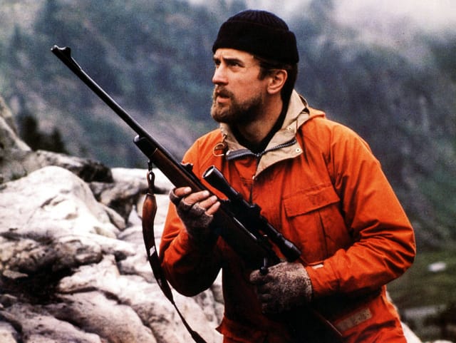 Mann mit Gewehr Mann mit Gewehr