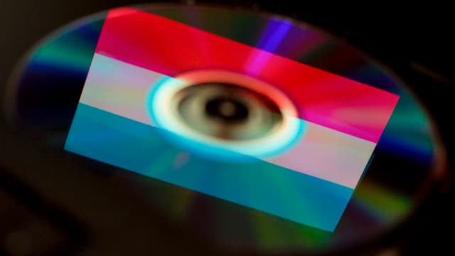 Eine Datencd. Eine Datencd.