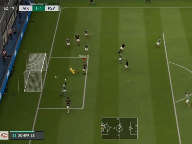 Die Profi-Fussballer duellieren sich in Fifa 20. Die Profi-Fussballer duellieren sich in Fifa 20.