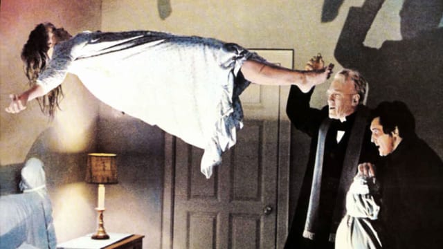 Szene aus «Der Exorzist» 1973 Szene aus «Der Exorzist» 1973