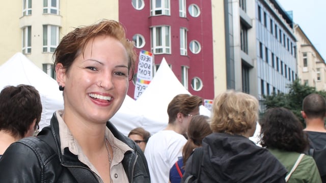 Porträt von Nadja Pechmann. Porträt von Nadja Pechmann.